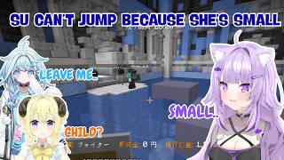 Okayu and Watame Can’t Stop Calling Mizumiya Su a ‘Small’ After This Fail!