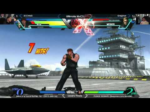 LB UMvC3 #01 - LF - LB ChrisG VS Gregmar