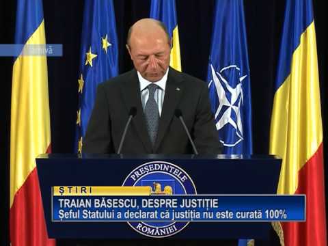 Traian Basescu, despre justitie