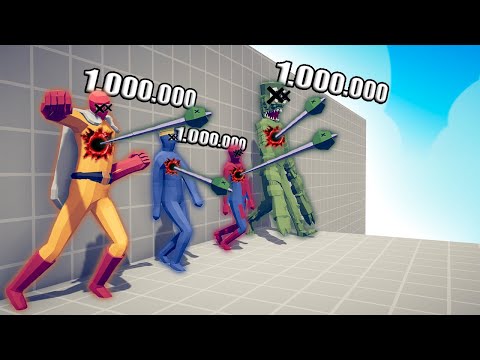 1.000.000 DAMAGE NEEDLE vs UNITS - TABS | Totally Accurate Battle Simulator 2023