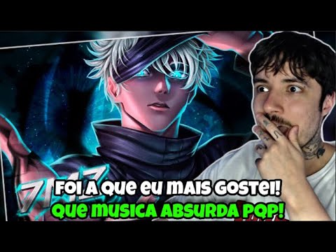 (THE BEST!?) REACTING to 7 Minutoz - SATORU GOJO ft. Henrique Mendonça | REACT // NaiReact
