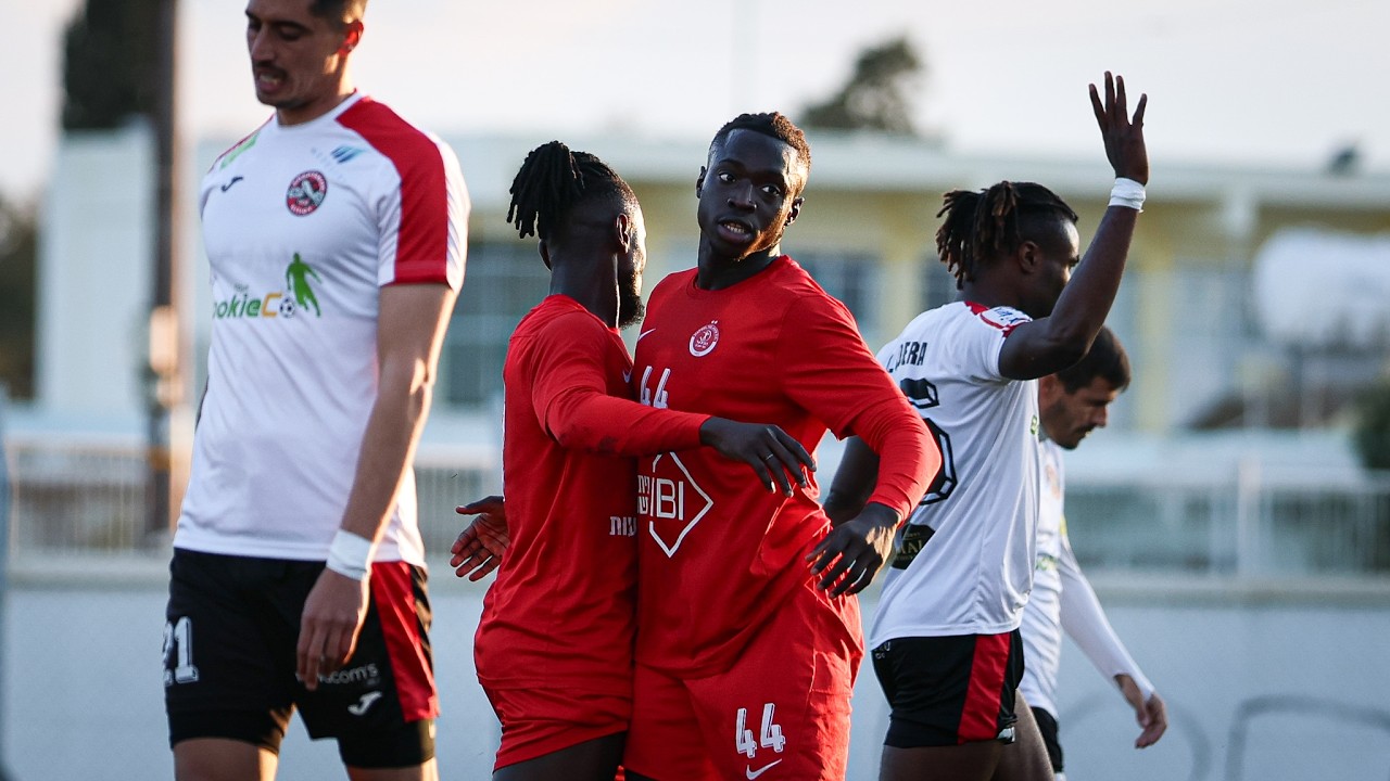 אימון: הפועל 2:5 ספרטקוס קיטיואו