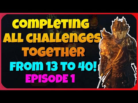 [POE 3.21] Challenges Together YOU AND ME | Episode 1 | Path of Exile Crucible