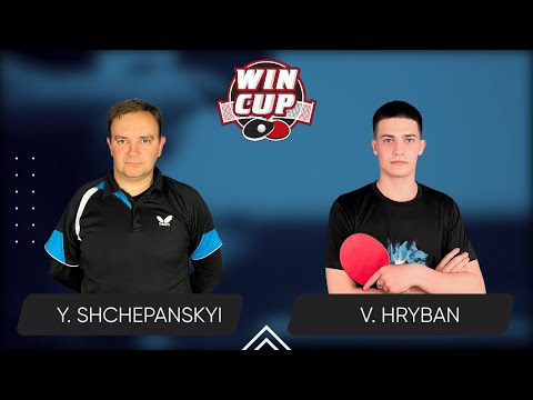 21:30 Yurii Shchepanskyi -  Vadym Hryban West 5 WIN CUP 09.11.2023 | TABLE TENNIS WINCUP