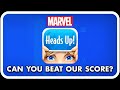 The Marvel 'Heads Up!' Challenge