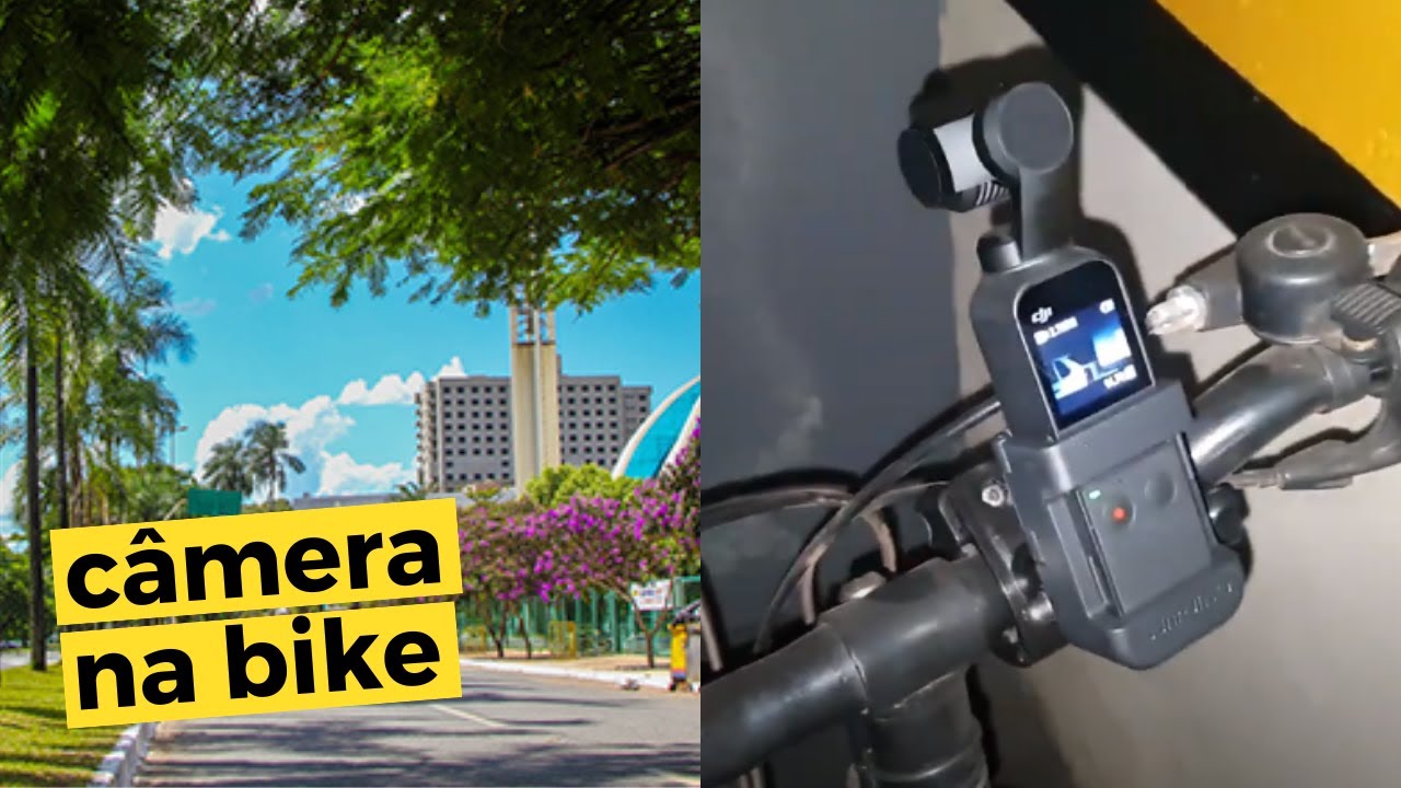 Dji osmo pocket na bike: suporte funciona? teste completo!