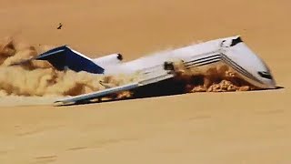 Pilot Deliberately Crashes Plane In The Desert