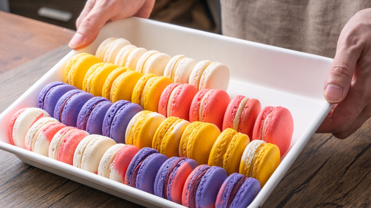 【よく分かる】「お家でマカロン作り」に終止符を打つ動画