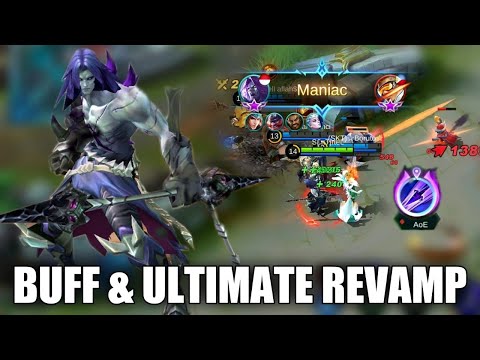 BUFFED & ULTIMATE REVAMP MOSKOV GAMEPLAY || MOBILE LEGENDS