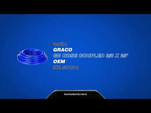 Graco 25 Ft Airless Hose 3/8 (240796), For Painting Application