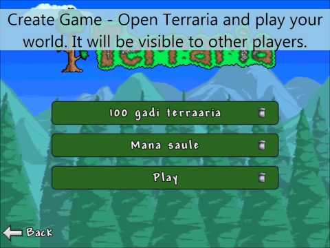 Multiplayer Terraria edition iOS - YouTube
