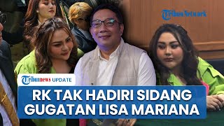 Ridwan Kamil Tak Hadir dalam Sidang Gugatan Lisa Mariana di PN Bandung, Diwakili Kuasa Hukum