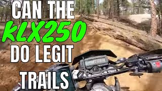 Download lagu Can the KLX250 dual sport do legit Dirtbike OHV trails? | Come back Review of the KLX250 mp3