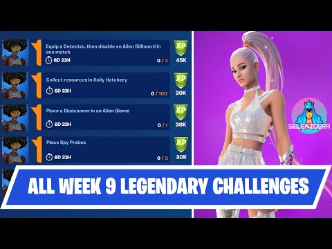 *ALL* WEEK 9 LEGENDARY Quests/Challenges Guide | Fortnite Chapter 2 Season 7