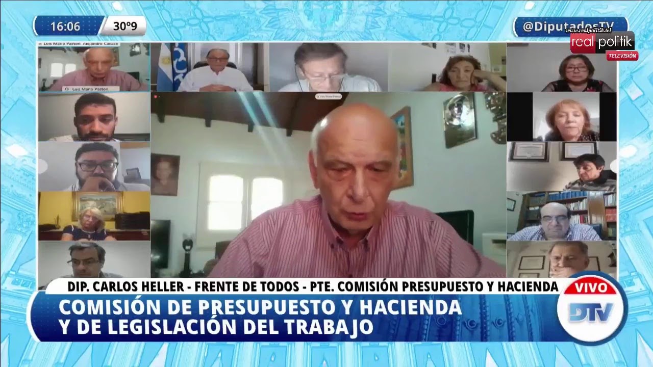 Teletrabajo en Diputados: Tributaristas informan sobe los alcances del proyecto de Ganancias