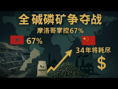 【深度解析】磷矿石危机：全球67%储量被摩洛哥掌控，中国34年或耗尽储备，这场资源争夺战如何影响你的投资？