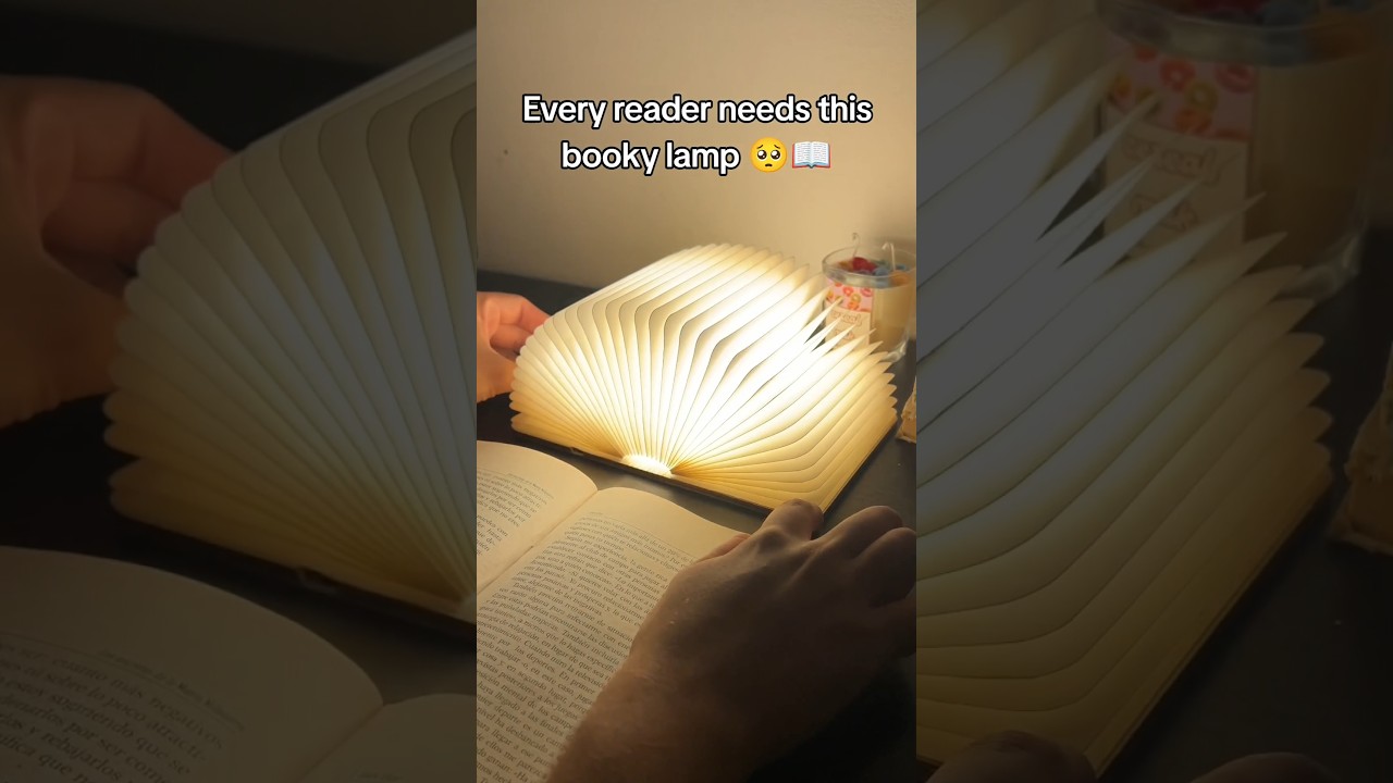 Every reader needs this booky lamp! #booklamp #books #lamp #reader #readers #gifts #lamps