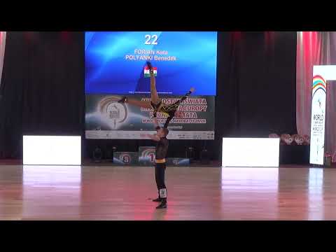 MCCS ACRO, HUN - FÓRIÁN Kata - POLYÁNKI Benedek, 6. Place  [www.rokenrol.cz]