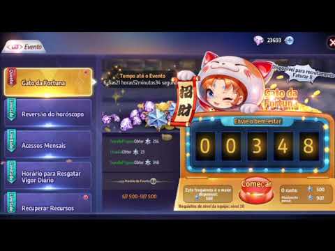 Rodando gato da fortuna 1004 gemas