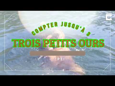 Trois petits ours à la rivière - Comptine