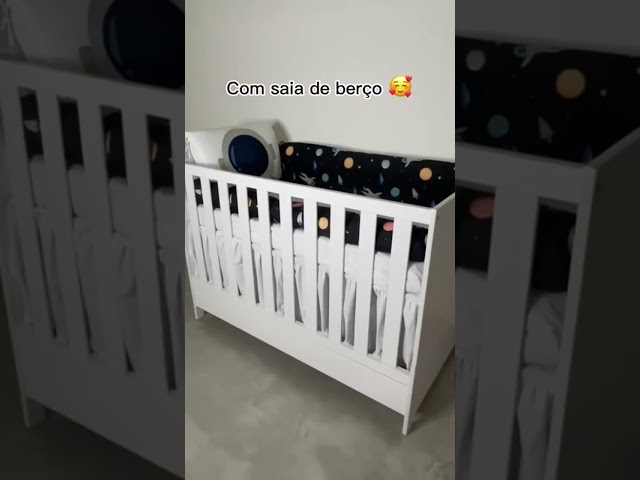 Kit berço com saia 🥰 #shorts #graodegente #kitberco