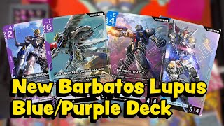 New Barbatos Lupus Blue/Purple Matches In My Local Store Tourney