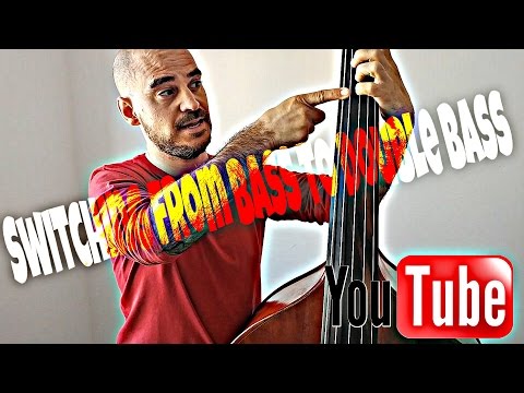 DOUBLE BASS LESSON. Switching from Bass to Double Bass