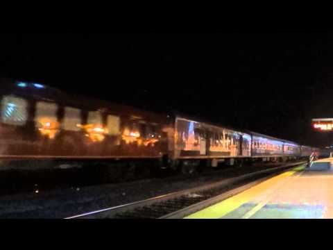 Amtrak 948, Station to Station special, at Santa Clara, CA 9-27-13