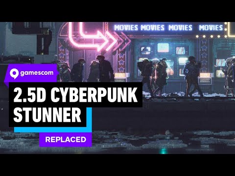 Replaced Is a Beautiful, Brilliant 2.5D Cyberpunk Thriller | gamescom 2025