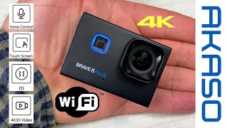AKASO Brave 6 Plus 4K Action Camera