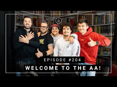 WELCOME TO THE AA EPISODE #204 AVERAGE ROB, ARNO THE KID & MILAN COOLS