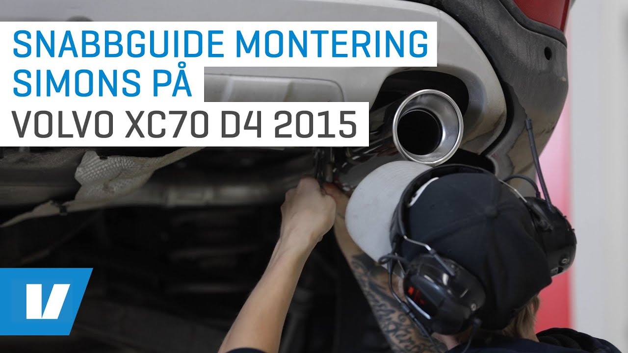 Simons sportavgassystem på Volvo XC70 D4 2015 (Snabbguide)