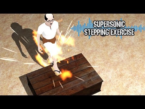 Supersonic Stepping Exercise Video