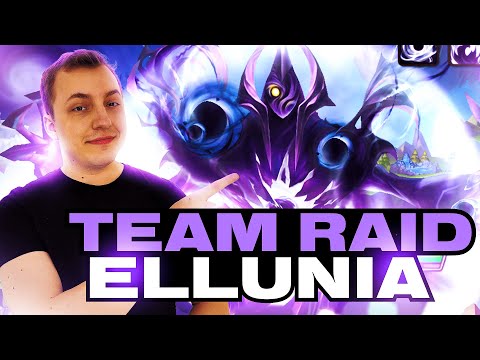 RAID DIMENSIONNEL ELLUNIA ! PAS BESOIN DE LAIKA ! (Summoners war)