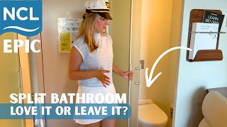 What is up with the bathroom situation on the Norwegian Epic??