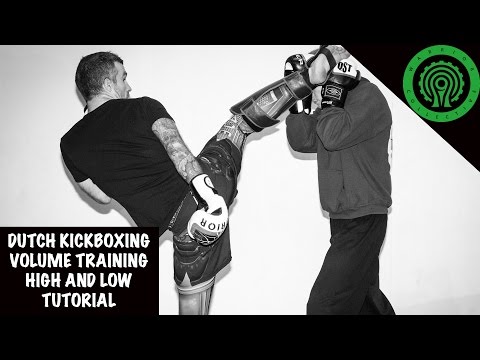 Dutch Kickboxing Advanced Combination Drills Tutorial