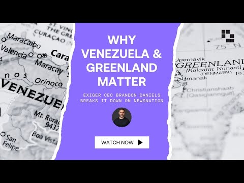 Venezuela, Greenland, and Critical Minerals: Exiger CEO on Global Supply Chain Risk