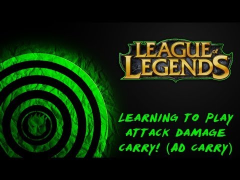 League of Legends: Learning to play AD carry! (ezreal gameplay)