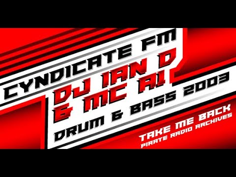 DJ Ian D & MC A1 | Drum & Bass 2003 | Cyndicut FM (Essex Pirate Radio)