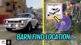 Barn Find Location How to get the Legendary 1967 Ford Racing Escort MK1 Forza Horizon 5