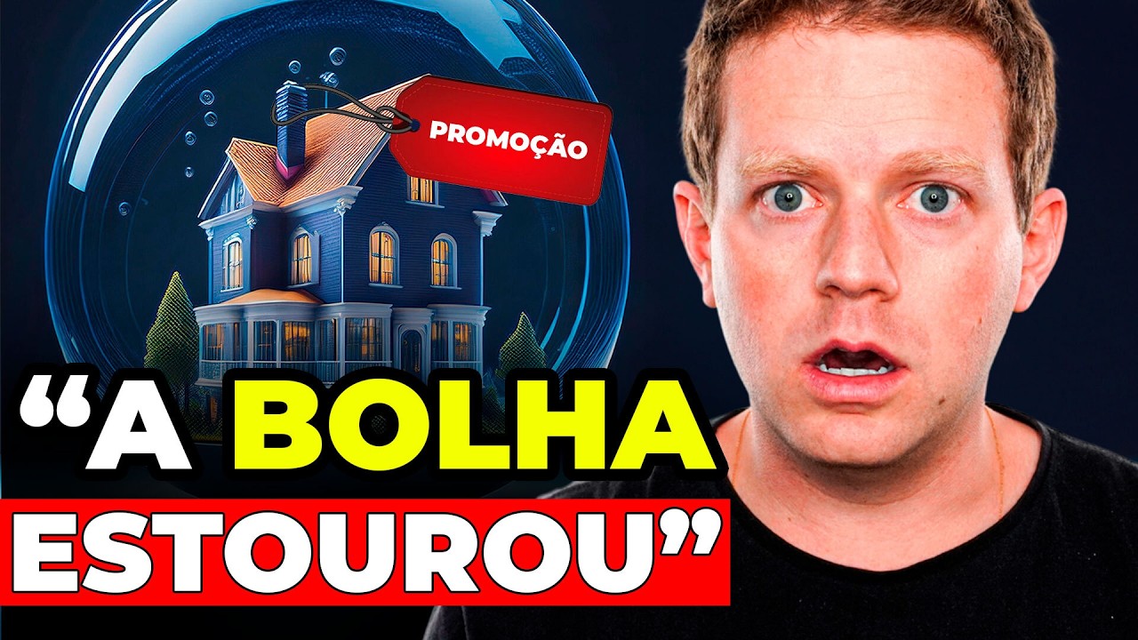A BOLHA DOS IMÓVEIS ESTOUROU NO BRASIL? NINGUÉM ESTÁ TE CONTANDO ISSO…