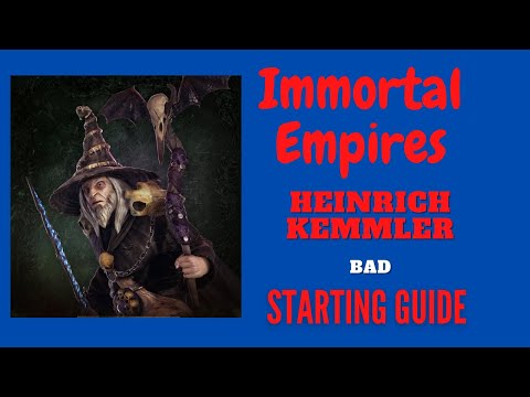 Total War: Warhammer III - Heinrich Kemmler starting Guide thats not really a starting guide?