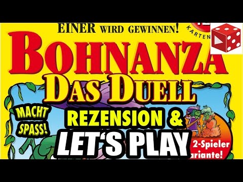 Bohnanza: The Duel (Amigo 2016) - Overview, Rules, Let's Play & Conclusion - Review in German