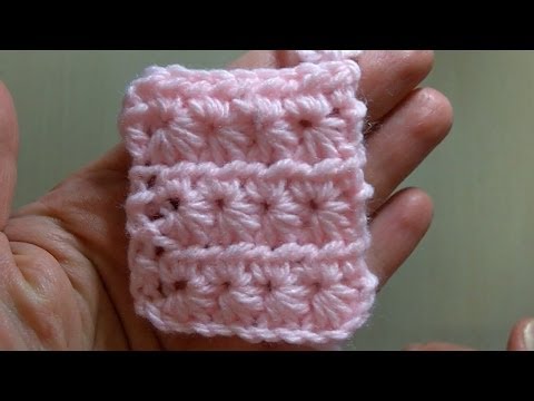 Crochet patterns 1 (star stitch)