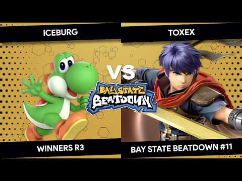 Bay State Beatdown #11 - Iceburg (Yoshi) vs Toxex (Ike) - Winners R3