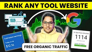 How to Rank Your Tool Website on Google And Get Free Organic Traffic