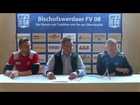 Pressekonferenz Bischofswerdaer FV 08 - FSV Barleben 6:0 (3:0)
