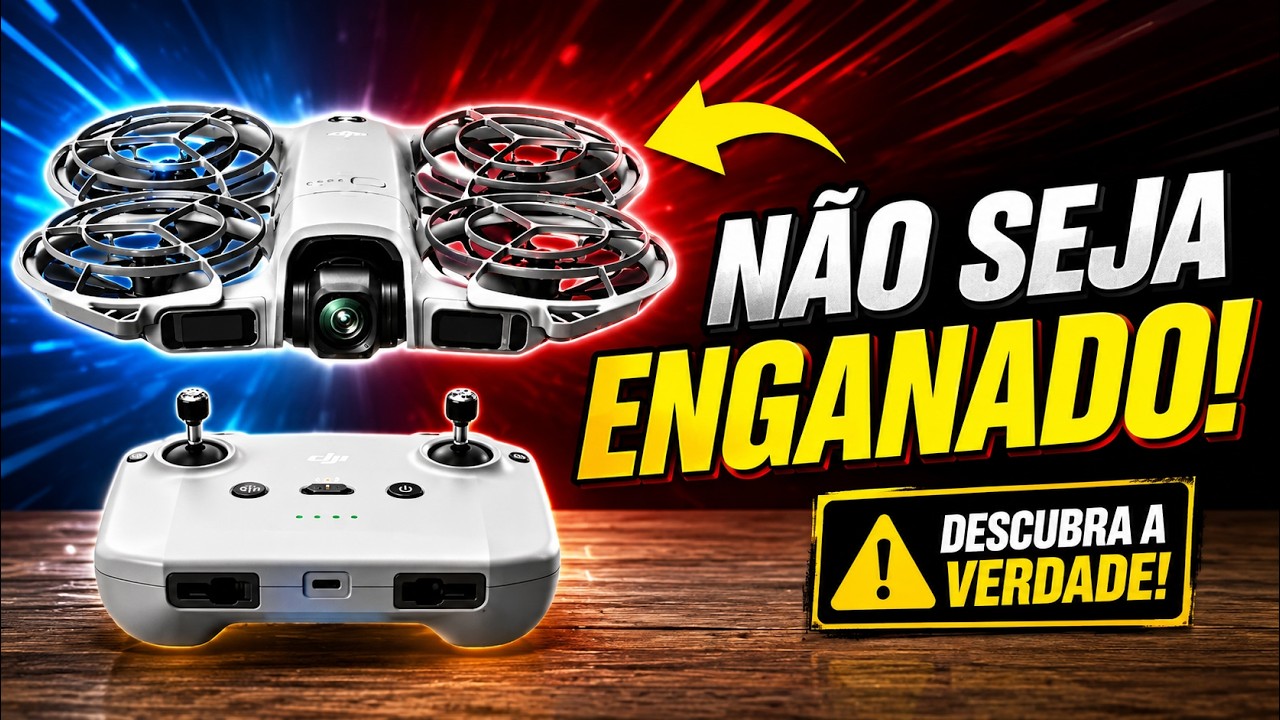 DJI NEO 2 Vale a Pena? 4K, LiDAR e ActiveTrack 6.0: O Melhor Drone Custo-Benefício! 🎥🔥