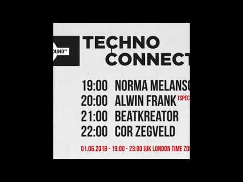 Cor Zegveld DJ/producer exclusive mix Techno Connection UK Underground fm 02/06/2018