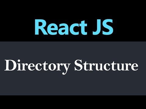 React JS Project Directory Structure Hindi